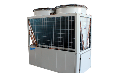 Low-ambient temperature air source heat pump unit